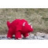 Triceratops Red Knitted Dinosaur