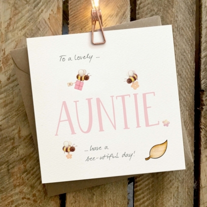 Auntie- Card