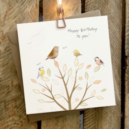 Happy Birthday to you (Birds) Card