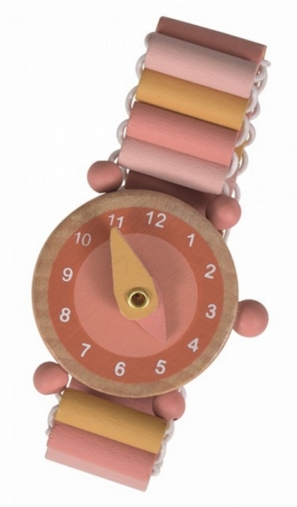 Wooden Watch - Pink