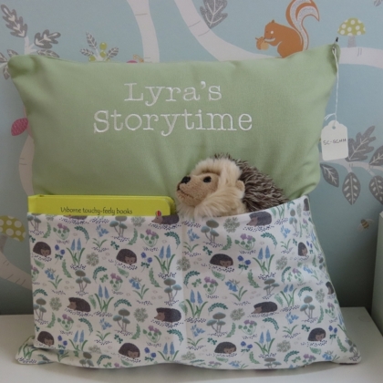 Heather Hedgehog Storytime Cushion