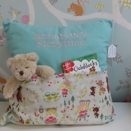 Goldilocks Storytime Cushion