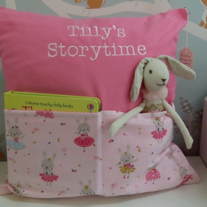Bunny Ballerina Storytime Cushion
