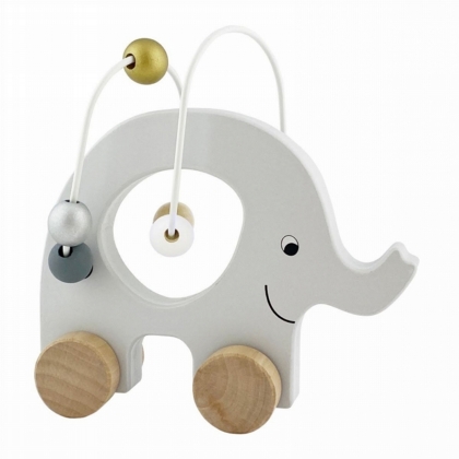 Elephant Wheelie Bead Coaster