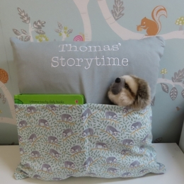 Sloth Storytime Cushion