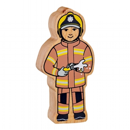 Wooden People - Fire Fighter