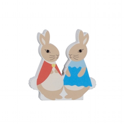 Wooden Mopsy and Cottontail character
