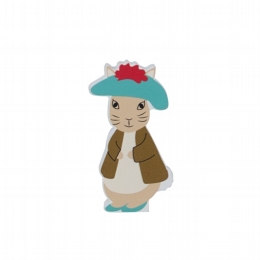 Wooden Benjamin Bunny character