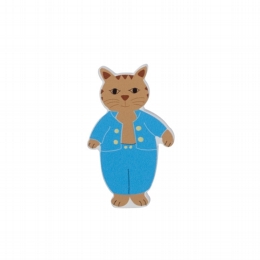 Wooden Tom Kitten character