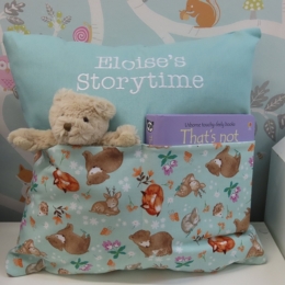 Bear Cub Storytime Cushion