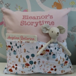 Country Mouse Storytime Cushion