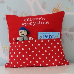 Pirate Red Dot Storytime Cushion