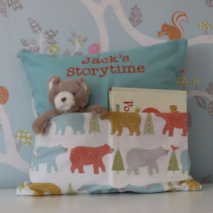 Bear Storytime Cushion