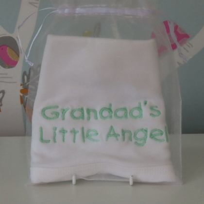 Grandad's Little Angel Bib
