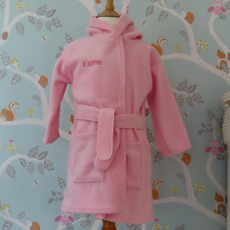 Let the Fin Begin Pink Shark Robe (0-9m) | Baby Aspen – Baby Aspen Gifts