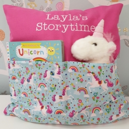 Unicorn & Rainbows Storytime Cushion