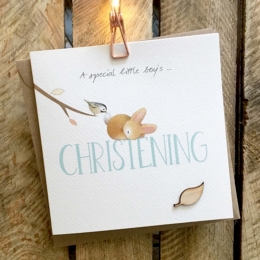 Christening Boy - Card