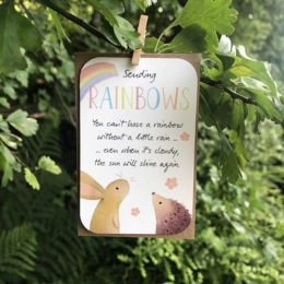 Rainbow Keepsake Card