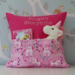 Unicorn Love Storytime Cushion